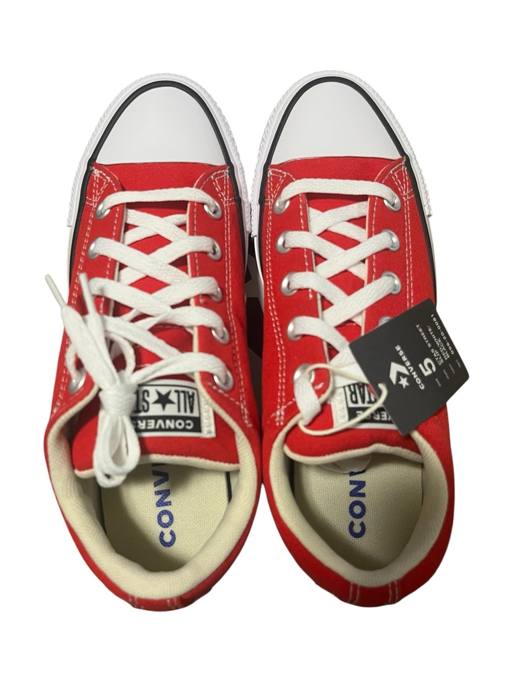 Converse Chuck Taylor All Star Street Slip Sneakers Maroon Red Women 7 Men 5 NWT - Picture 2 of 6